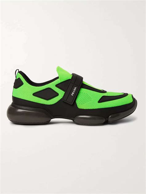 prada neon green|Prada Cloudbust Neon Green Men's.